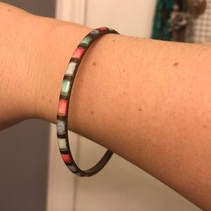 Multicolored bangle